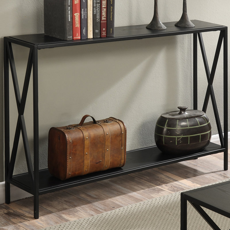 Andover Mills Abbottsmoor Metal Frame Console Table & Reviews Wayfair